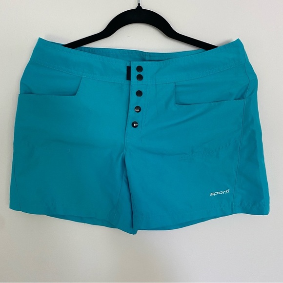 Sporti Aqua Blue 5.5” Swim/Board Shorts - Picture 1 of 5